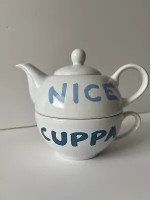 Buy Jamie Oliver Nice Cuppa Cheeky Teapot 2008 Royal Worcester Dinnerware • 8.99£