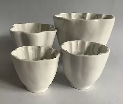 Buy Antique Wileman, The Foley, Late Foley (Shelley) Semi Porcelain Jelly Moulds X4 • 0.99£
