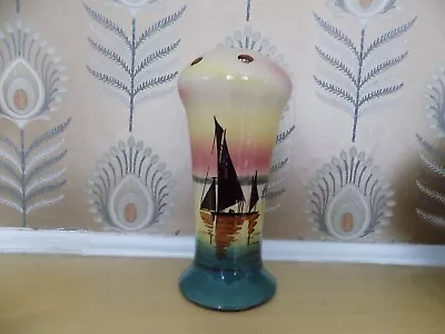 Buy Vintage Torquay Ware Pottery Vase Sailing Boats • 9.99£