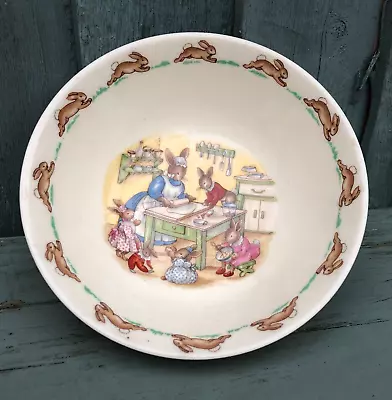 Buy Vintage Royal Doulton Bunnykins Baking Day Bowl • 5£