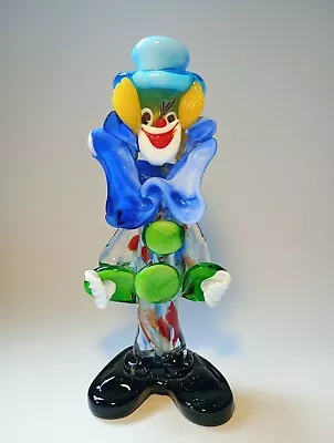 Buy Vintage 1950's/60's Murano Studio Art Glass 8 1/4  Clown Figurine Sculpture • 28£