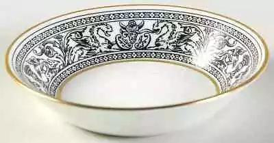 Buy Wedgwood Florentine Black  Fruit Dessert  Bowl 785406 • 37.27£