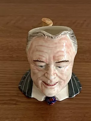 Buy Vintage Royal Winton Grimwades Franklin D Roosevelt President USA Character Jug • 68£