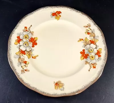 Buy Marigold Marquis Shape Alfred Meakin Side Dessert Plate Floral Design • 5.72£