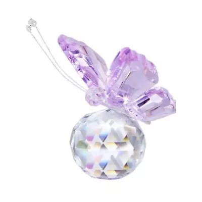 Buy Glass Butterfly Statues Crystal Animal Figurine For Home Ornament Decorations • 7.54£
