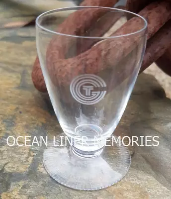 Buy Ss Normandie CGT Daum Glass Juice Port Rare Paquebot Normandie CGT French Line • 271.81£