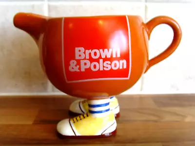 Buy Vintage Carlton Ware Walking Ware Brown & Polson Large Gravy Custard Jug 1970s • 14.99£