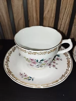 Buy ROYAL GRAFTON, Floral Spring Hand Painted Bone China Tea Set VGC • 20£