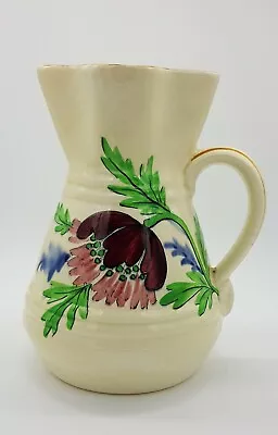Buy Ford & Sons Hand Painted Art Deco Newcraft Ware Pitcher • 15£