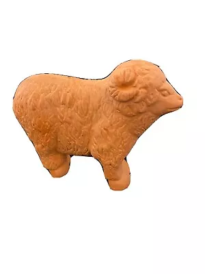 Buy Terra Cotta RAM Full Curled Horn GOAT SHEEP Figurine Bighorn 3.5  Tall • 4.61£