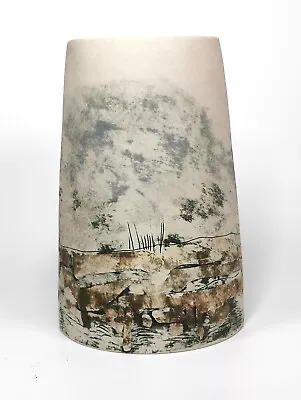 Buy Peter Clough Nantwich Studio Pottery Vase 23.5cm • 90£