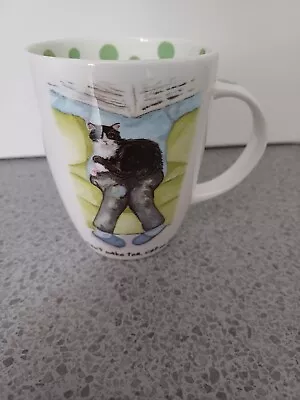 Buy Magnificent Moggies   Hudson Middleton Cat Mug By Anna Danielle - Can't Make Tea • 12.99£