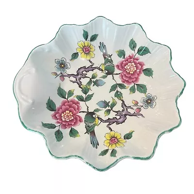 Buy Old Foley James Kent Chinese Rose Scalloped 6” Candy Dish Birds • 14.91£