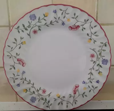 Buy Vintage Johnson Brothers Summer Chintz Floral Design 25cm Dinner Plate. • 3.99£