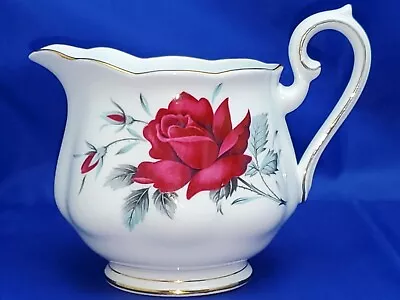 Buy VINTAGE 1950's ROYAL ALBERT BONE CHINA ' SWEET ROMANCE ' MILK JUG / CREAMER Vgc. • 8.99£