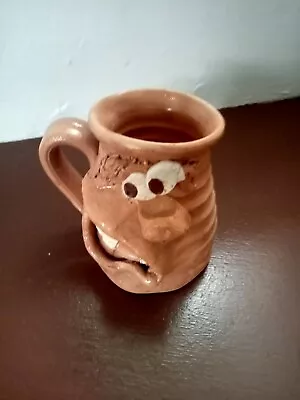 Buy Pretty Ugly Pottery - Glazed Stoneware Mug/  Handmade Sculpted. Unique  • 5£