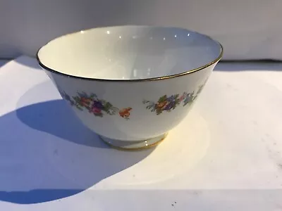 Buy New Chelsea Staffs Bowl. Floral Pattern With Gold Gilding. • 2.50£
