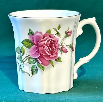 Buy Royal Grafton Teacup Coffee Mug Tea Cup Fine Bone China Pink Roses England Vtg • 5.58£