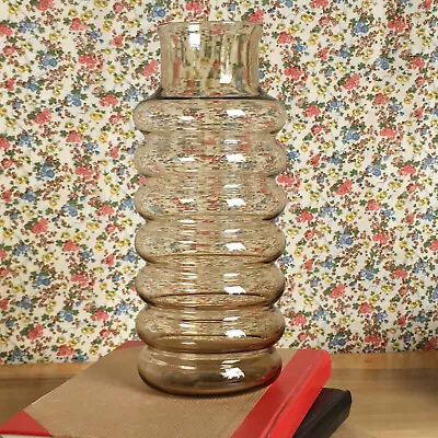 Buy Vintage MCM Holmegaard Primula Apothecary Jacob Bang Ribbed Glass Jar • 65.19£