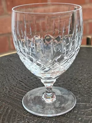 Buy Vintage Edinburgh Crystal Wine Glass Appin Pattern • 12.50£