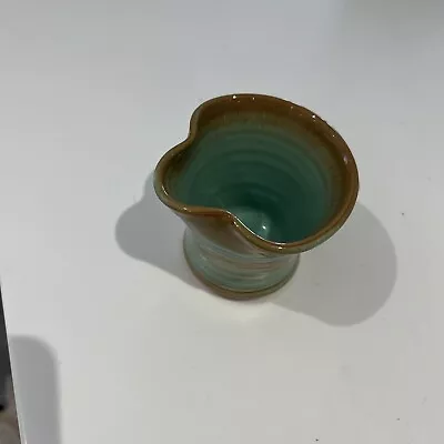 Buy Prinknash Terracotta / Green Pottery Jug • 5.99£