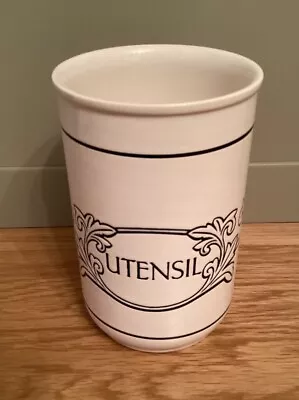 Buy Vintage Hornsea Pottery Acanthus Utensil Jar 1990 • 10£
