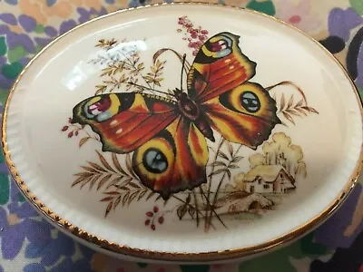Buy Vintage SZEILER England Butterfly Posy Vase  • 3.99£
