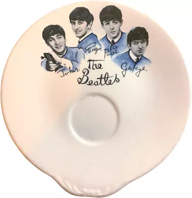 Buy Genuine 60s Washington Pottery The Beatles Souvenir Saucer • 29.99£