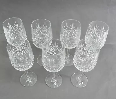 Buy Edinburgh International Crystal Berkeley Wine Glasses X 7 - Thames Hospice • 20£