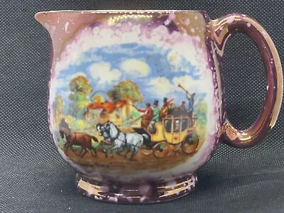 Buy Grays Pottery England Lusterware Porcelain Ceramic Creamer/pitcher Dickens Days • 21.43£