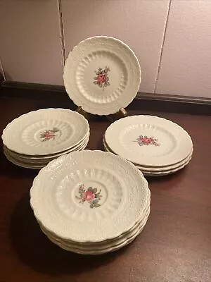 Buy Copeland Spode Billingsley Rose Mixed Marks Saucers & Bread Plates • 14.91£