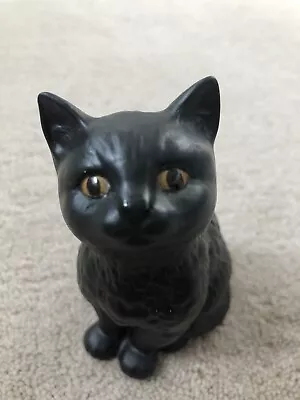 Buy Vintage Beswick Kitten Cat  China Cat Lucky Black Cat Collectible Cat Figurine • 19.99£