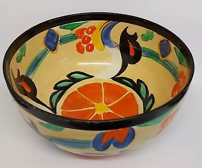 Buy Art Deco Hancocks Ivory Ware Hand Painted Pottery Bowl. • 19.99£