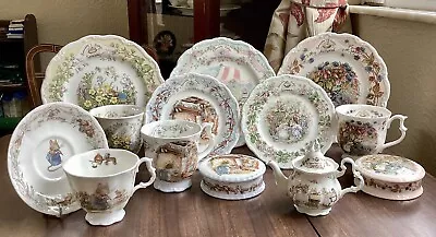 Buy Brambly Hedge Royal Doulton Collection - Beakers, Plates, MINIATURE Teapot Etc • 69£