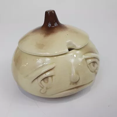 Buy Vintage SylvaC Onions Novelty Face Pot No. 516- 12.5cm X 12cm (#H1/11) • 9.99£