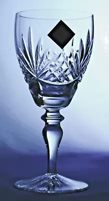 Buy EDINBURGH CRYSTAL - STIRLING DESIGN - 6  1/8  WINE GLASS  15.5cm UNUSED NEW • 18£