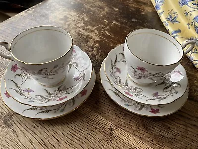 Buy Paragon Fine Bone China ‘Tea For Two’ Cup, Saucer & Side Plate Set • 17.99£