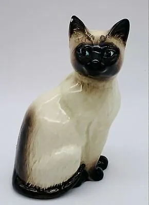 Buy Antique 1887 Beswick England Brown & White Siamese Cat Figurine 4.25  Tall • 32.62£