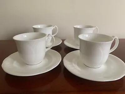 Buy Vintage Royal Albert - Horizons  Profile   - Tea Cup And Saucer X 4 • 15.95£