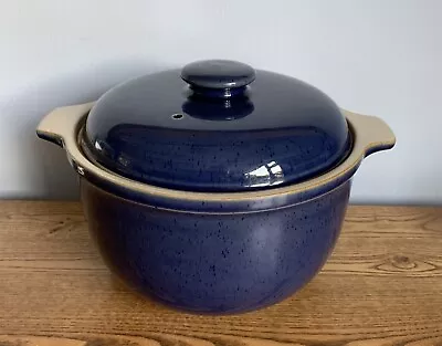 Buy Denby Cottage Blue Casserole Dish With Lid • 18£