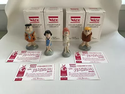 Buy Wade - Flinstones Collection  Fred Wilma Barney Betty - Certs & Boxes • 89.99£