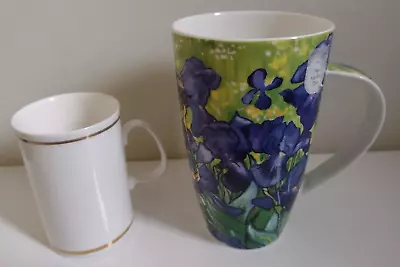 Buy Dunoon IRIS  Impressionists Fine China Large Mug  15cms + Nescafe Gold Blend Mug • 15£