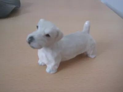 Buy BRANKSOME Sealyham China Figurine Dog Made In England. Rare Little Dog • 12£