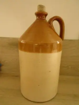 Buy Stoneware Flagon Doulton & Co. Lambeth  1 Gallon Vgc - 14.5  Tall 7  Diameter • 50£