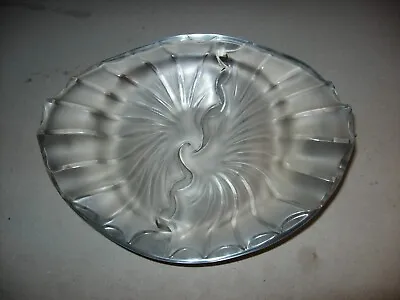 Buy Lalique French Art Glass Crystal  Wave  Pattern Ashtray • 46.59£