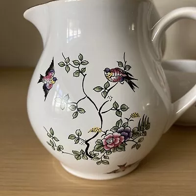 Buy Teapot/Coffee Pot, Milk Jug & Sugar Bowl Holkham Pottery • 9.99£