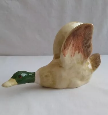 Buy Vintage Retro Ceramic Flying Duck Figurine Rare Shelf Ornament Beswick Style  • 7.99£