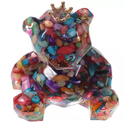 Buy  Figurine Animal Decorations For Home Crystal Bear Ornament Desktop Bride • 11.38£