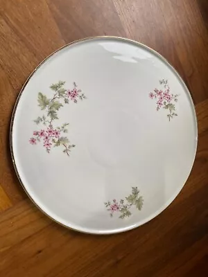 Buy Vintage Antique Ceramic Large Plate Charger Flowers Bavarian China • 4£