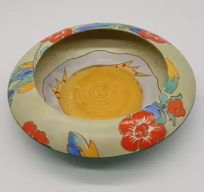 Buy Vintage Shelly Art Deco Bowl - Flowers • 25£